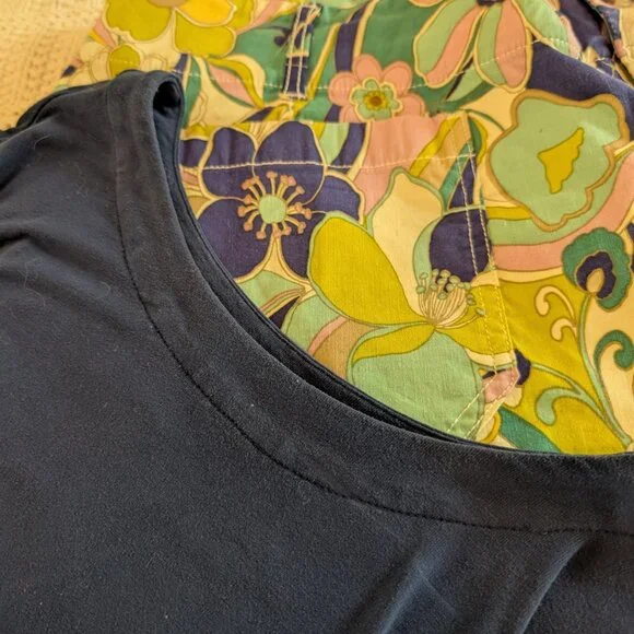 Maeve Collette Pants; retro 1970's spring colors print; Anthro's "magic fabric"! - Picture 12 of 12